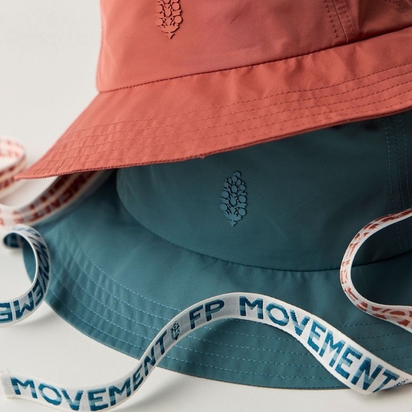 NWT Free People Adventure Bucket Hat in Blue